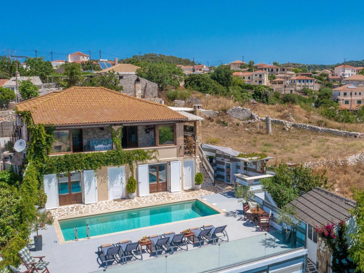 Villa Tramonto With Private Heated Pool, By Zantewize Volímai 외부 사진